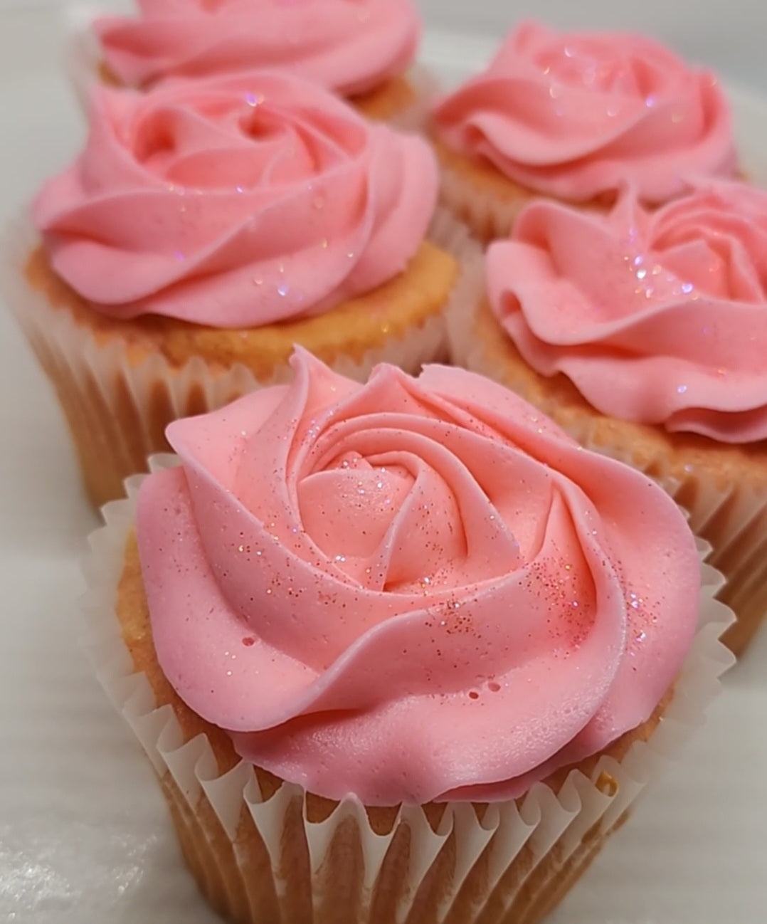 Pink Vanilla Warrior Cupcake