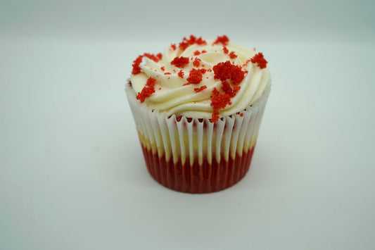 Red Velvet Delight Cheesecake Cupcake